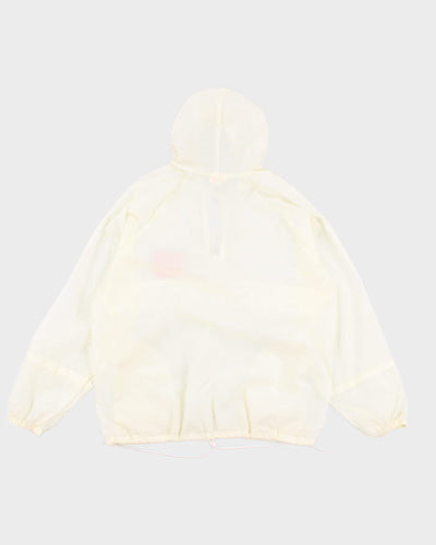 Vintage Quarter Zip Windbreaker Jacket - M