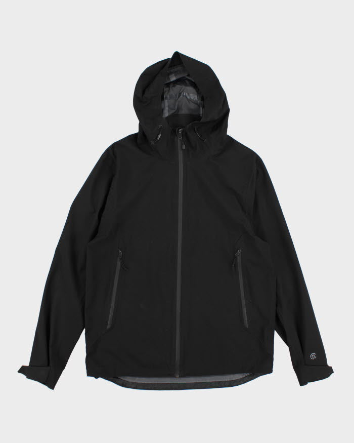 Champion Black Hooded Jacket - M