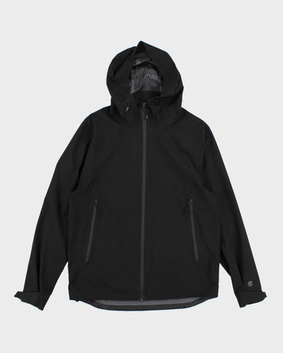 Champion Black Hooded Jacket - M