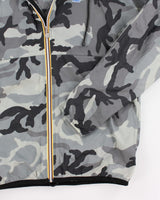 K-way Camouflage Windbreaker Jacket - L
