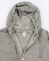 K-way Khaki Windbreaker Jacket - L