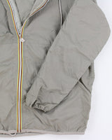 K-way Khaki Windbreaker Jacket - L