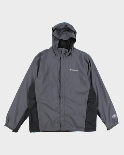 Columbia Grey Windbreaker Jacket - L