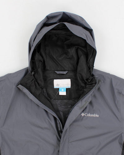 Columbia Grey Windbreaker Jacket - L