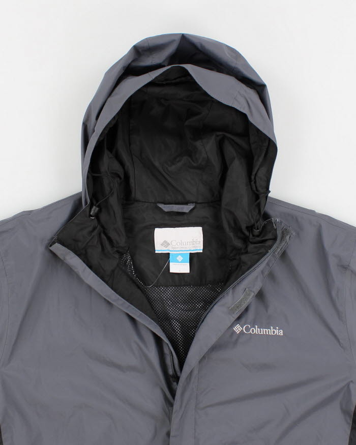 Columbia Grey Windbreaker Jacket - L