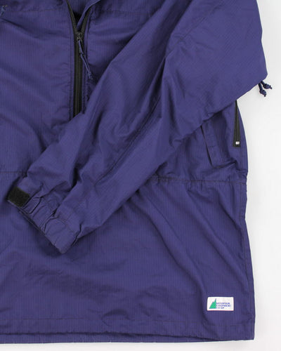 Vintage Purple Windbreaker Jacket - L