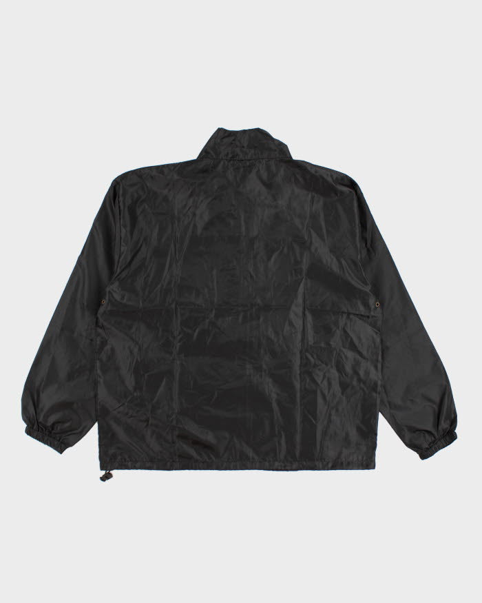 New With Tags Black Windbreaker Jacket - L