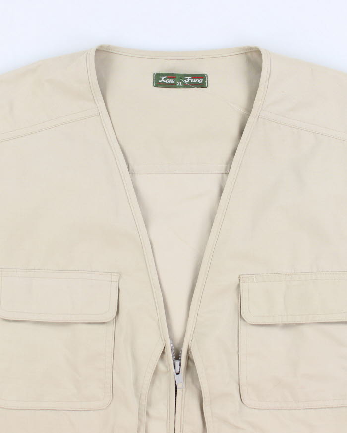 Vintage Kam Fung Utility Gilet - XL