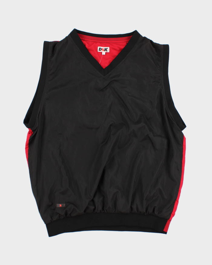 Vintage Sleeveless Windbreaker Top - L