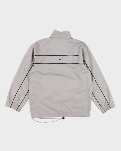 00s Men's Grey Windbreaker Jacket - M