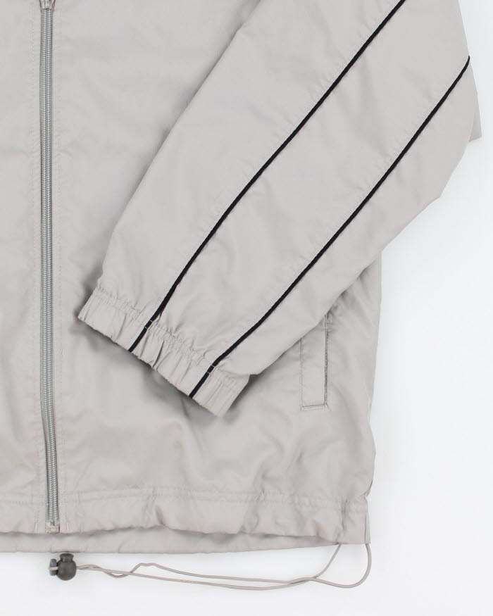 00s Men's Grey Windbreaker Jacket - M