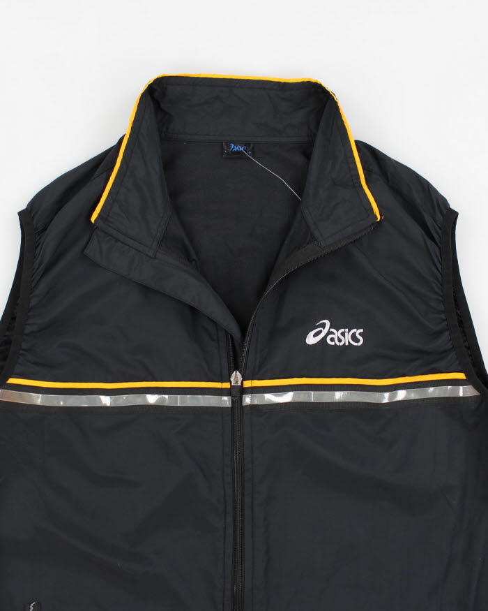 00s Y2k Asics Sleeveless Windbreaker Jacket - M