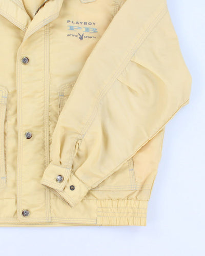 90s Playboy Yellow Jacket - L