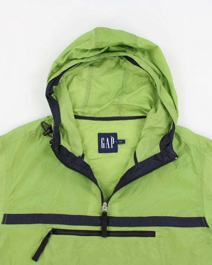 Gap Green Light Weight Anorak Jacket - M