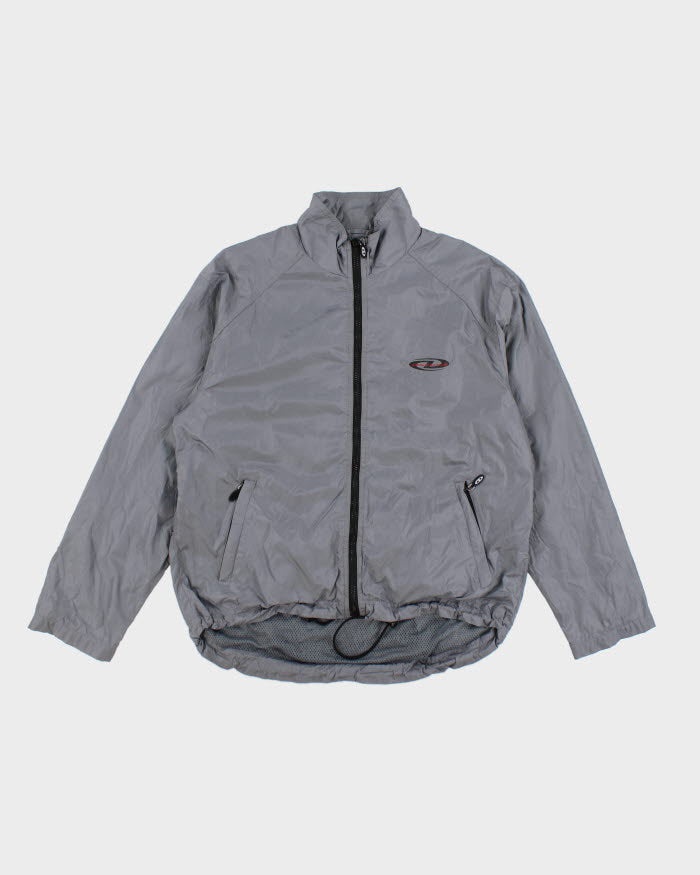 DKNY Active Grey Lightweight Windbreaker - M