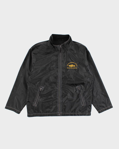 Eagle Points Lodge Black Anorak Jacket - L
