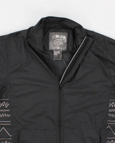 Vintage 90's Stussy Authentic Gear Track Jacket - S