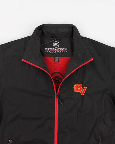 Vintage Bow Valley Flames Hockey Track Jacket - L