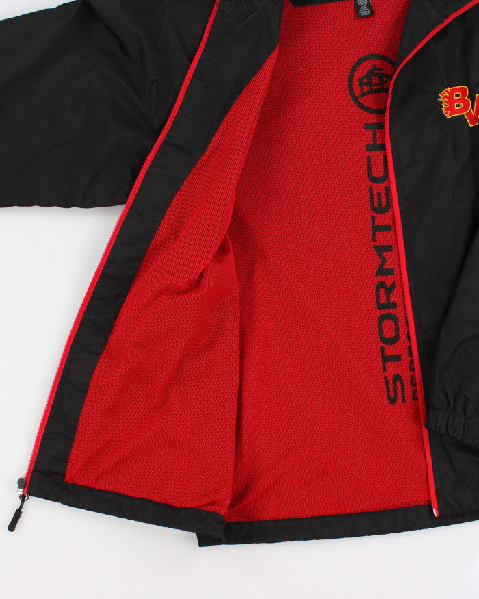 Vintage Bow Valley Flames Hockey Track Jacket - L