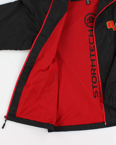 Vintage Bow Valley Flames Hockey Track Jacket - L