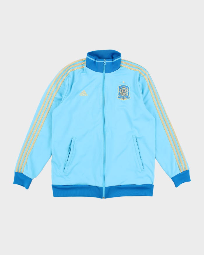 Vintage Y2K Adidas Spain Football Track Jacket - L