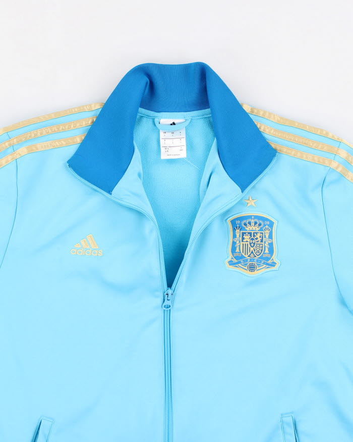 Vintage Y2K Adidas Spain Football Track Jacket - L