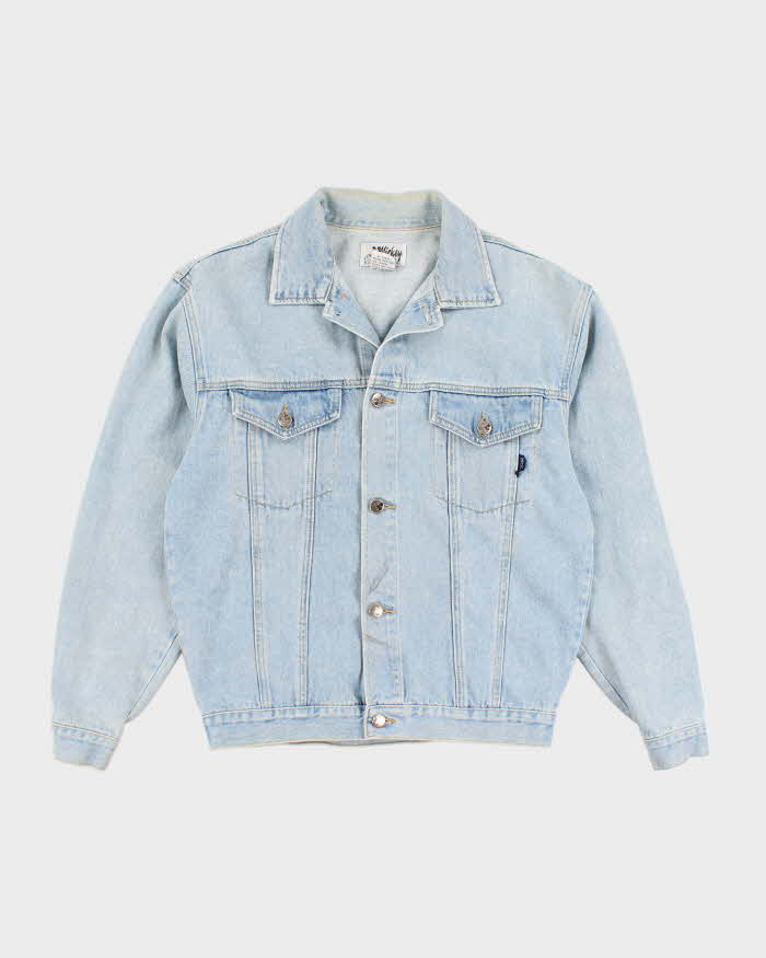 Vintage 90s Mickey Mouse Denim Jacket - M