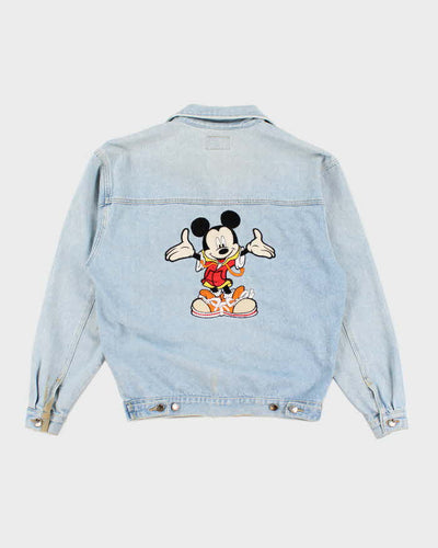 Vintage 90s Mickey Mouse Denim Jacket - M