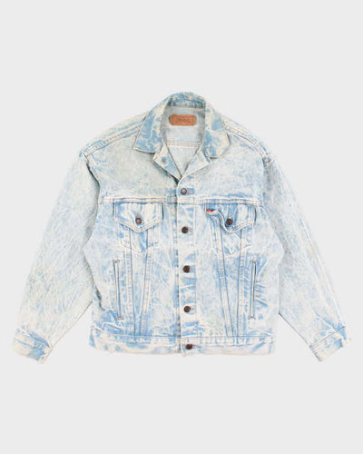 Vintage Men's Levi's Acid Wash Denim jacket - S