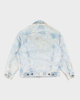 Vintage Men's Levi's Acid Wash Denim jacket - S