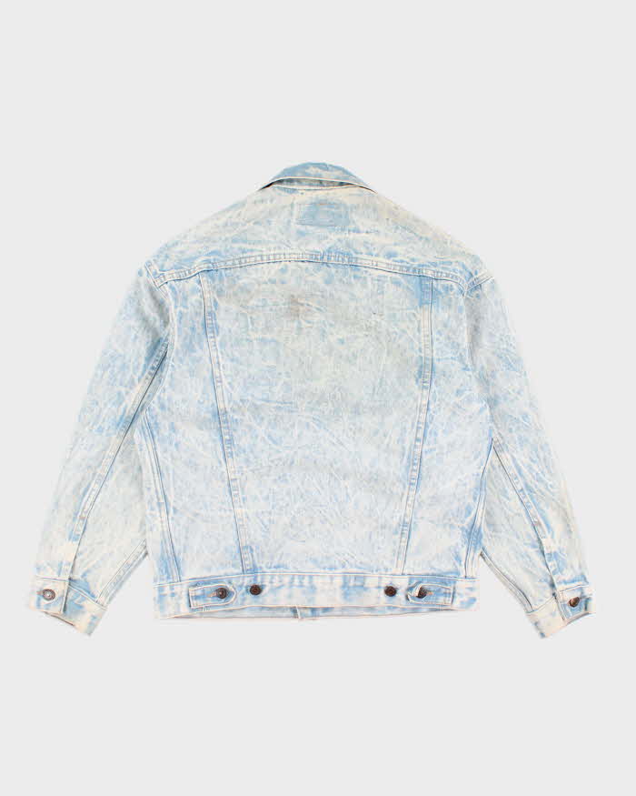 Vintage Men's Levi's Acid Wash Denim jacket - S
