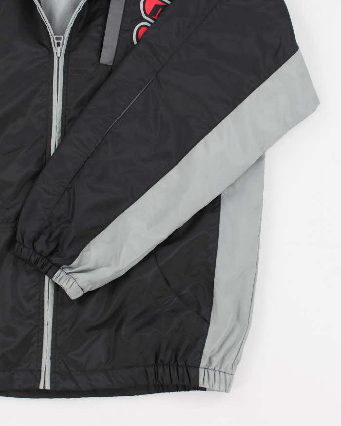 Y2k 00s  Nike Black & Red Jacket - XL