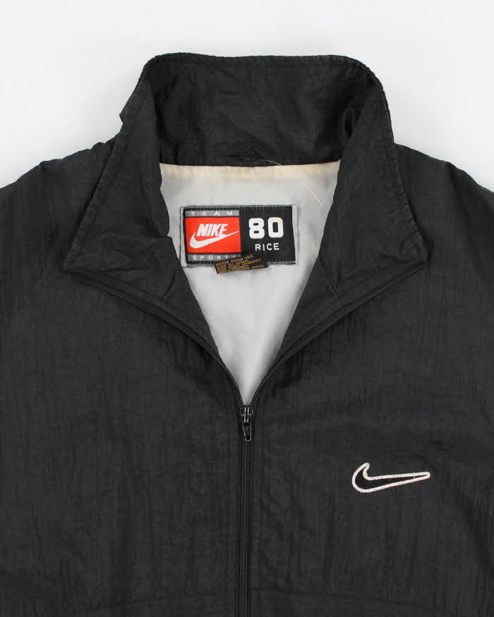 Vintage Nike Black Windbreaker - M