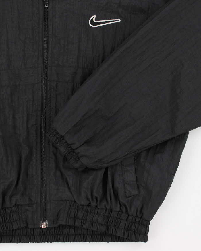 Vintage Nike Black Windbreaker - M