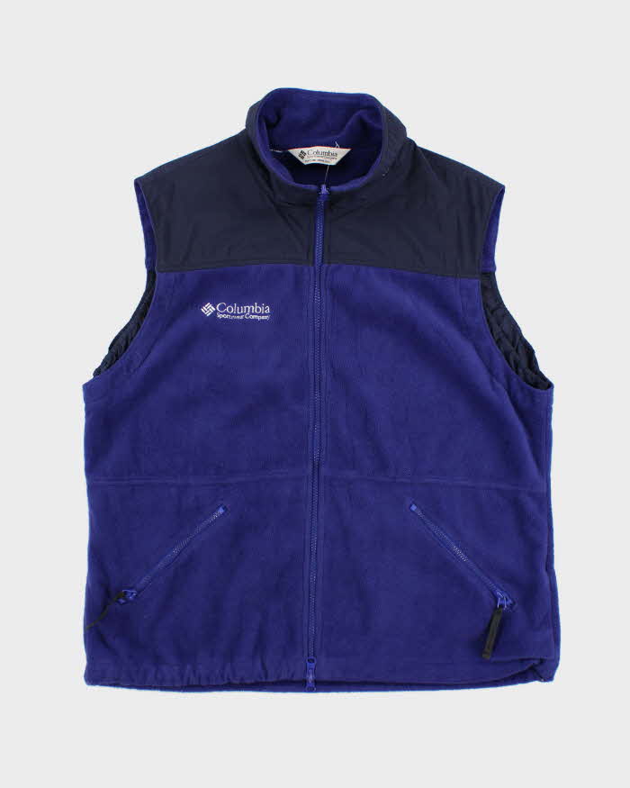 Vintage Columbia Hiking Fleece Gilet - M