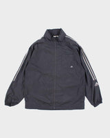 Adidas Men's Grey Track Jacket - S