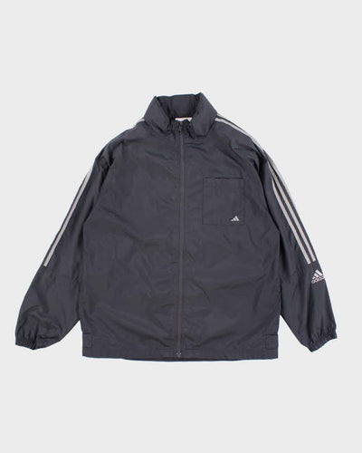 Adidas Men's Grey Track Jacket - S