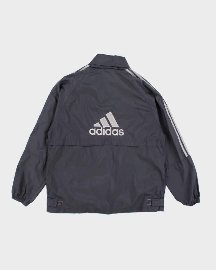 Adidas Men's Grey Track Jacket - S