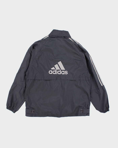 Adidas Men's Grey Track Jacket - S