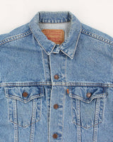 Vintage 90s Levi's Orange Tab Denim Jacket - M