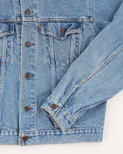 Vintage 90s Levi's Orange Tab Denim Jacket - M