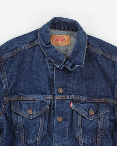 Vintage 90s Levi's Dark Wash Denim Jacket - L
