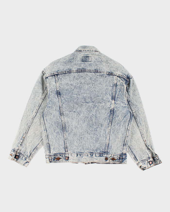 Vintage Levi's Acid Wash Denim Jacket - S