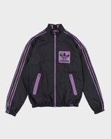 Adidas Purple &amp; Black Waterproof Jacket - M