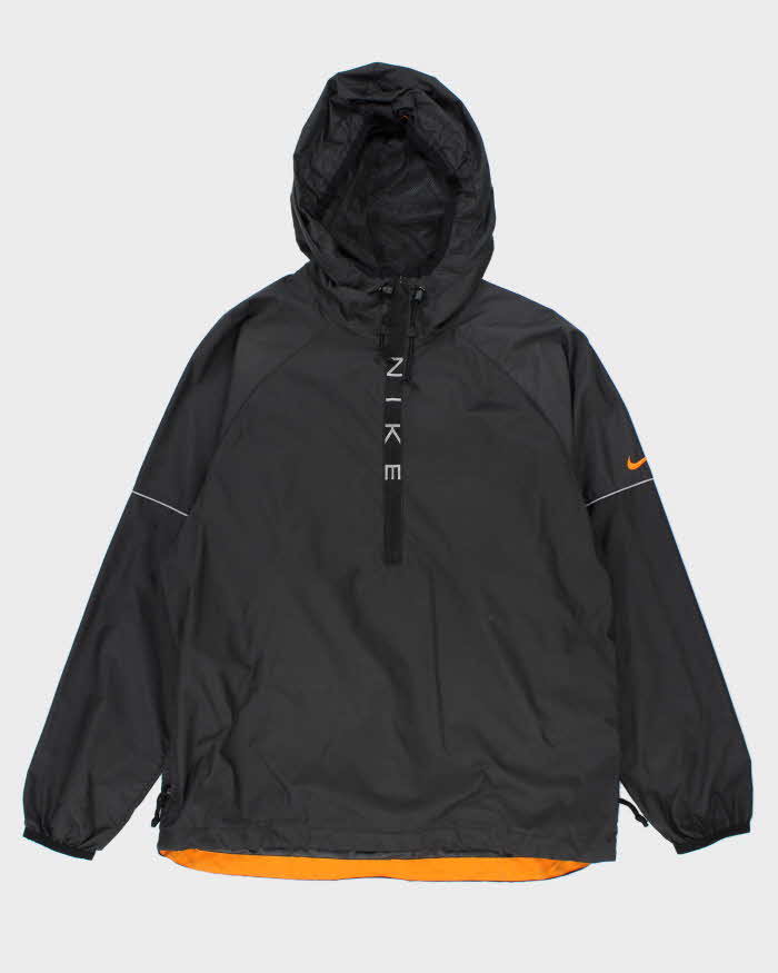 Nike Black Hooded Windbreaker Jacket - M