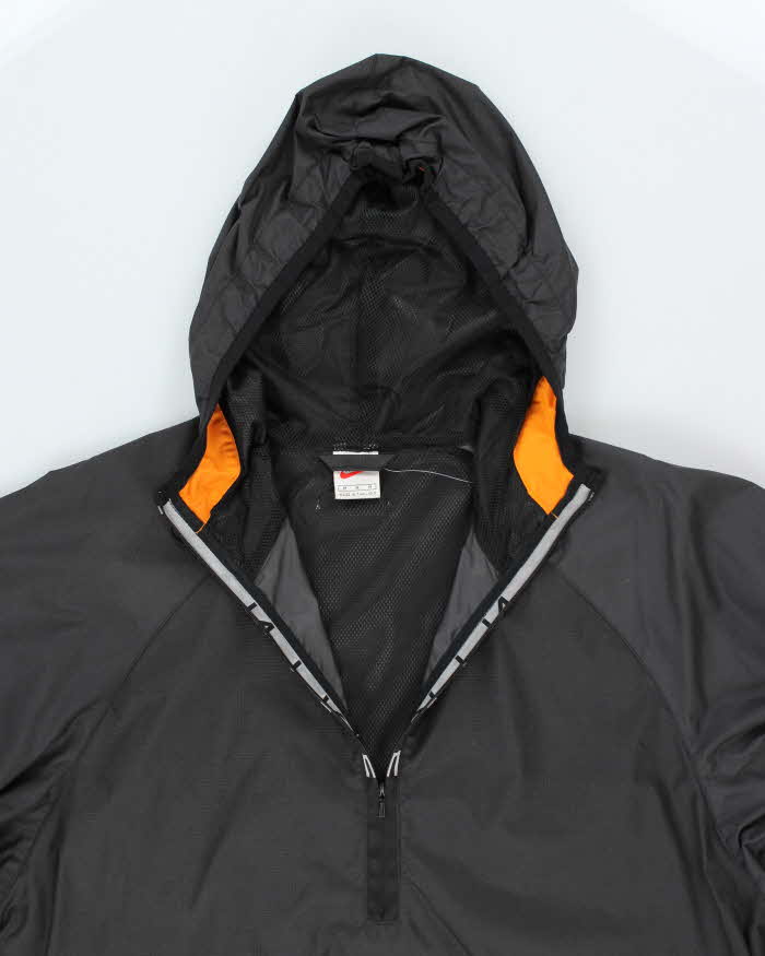 Nike Black Hooded Windbreaker Jacket - M