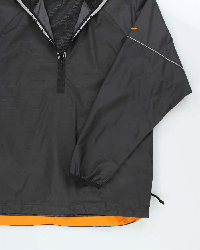 Nike Black Hooded Windbreaker Jacket - M