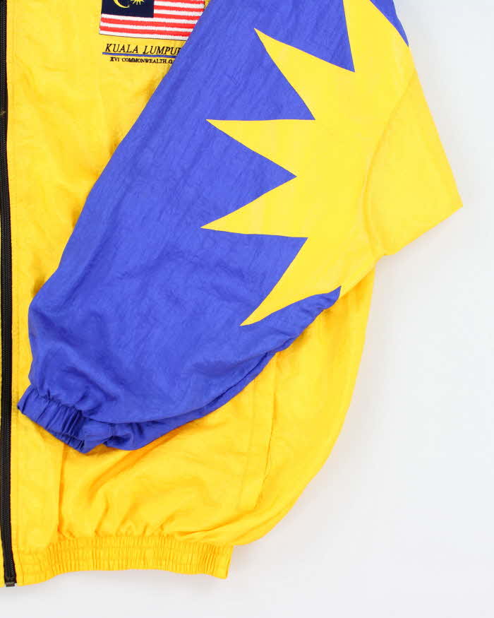 Vintage 1998 Kuala Lumpur Commonwealth Games Zip Up Jacket - XL