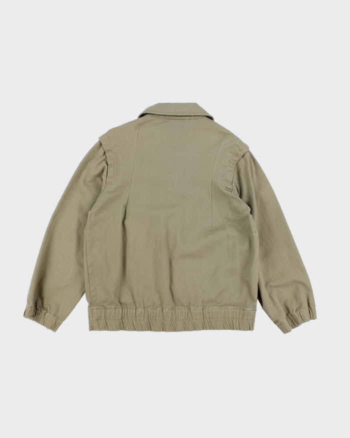 Vintage Khaki Fireman Clasp Jacket - M