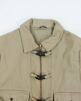 Vintage Khaki Fireman Clasp Jacket - M